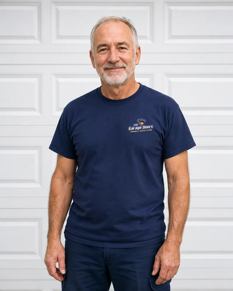 Victor, Garage Doors USA technician with 25+ yrs of experience