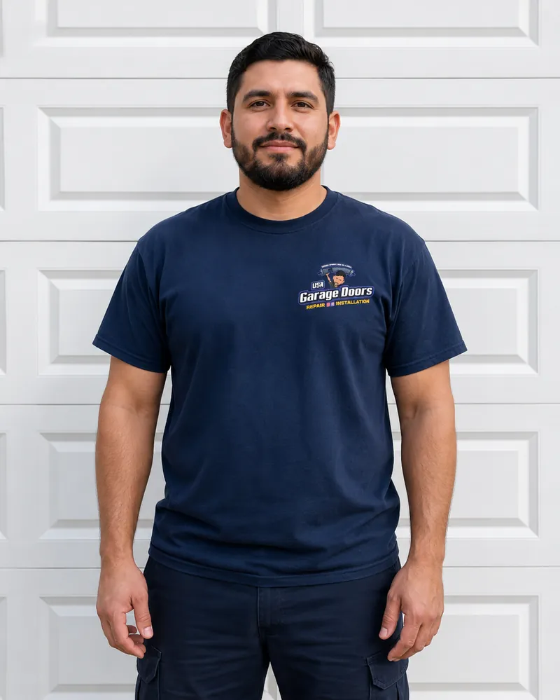 Miguel, Garage Doors USA technician with 11+ yrs of experience