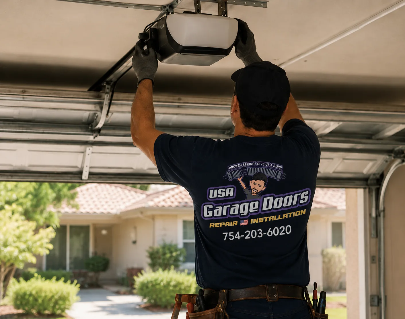 Garage Door Opener Repair Or Replacement
