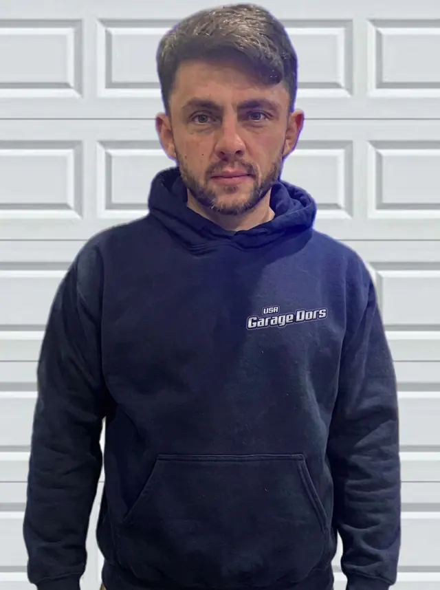 Sam, Garage Doors USA technician with 19+ yrs of experience