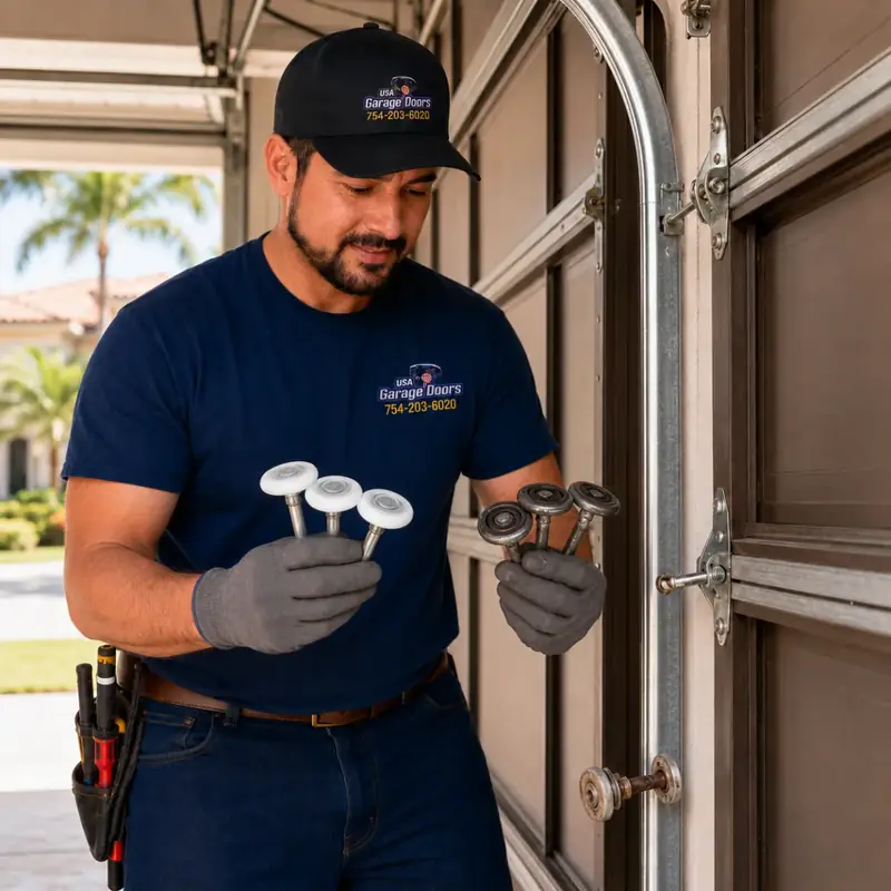 Rollers garage door repair